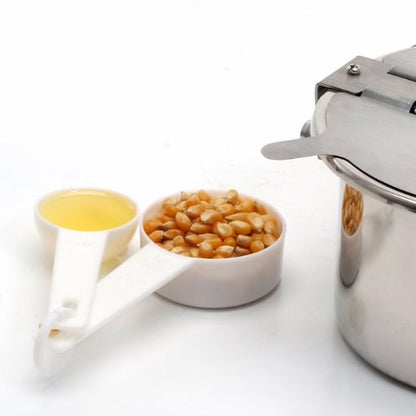 Elite Gourmet EPM-250X Maxi-Matic 2.5 Ounce Classic Carnival, Tabletop Kettle Popcorn Popper Machine, Retro-Style, Movie Hot Buttered Popcorn, Red