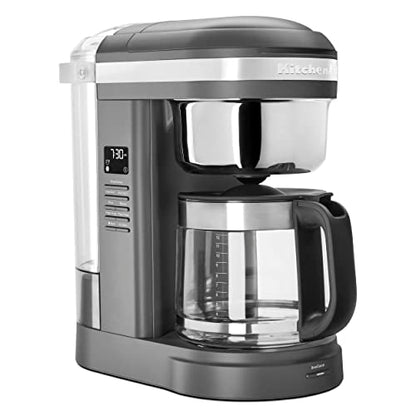 KitchenAid 12 Cup Drip Coffee Maker, Spiral Showerhead and Warming Plate