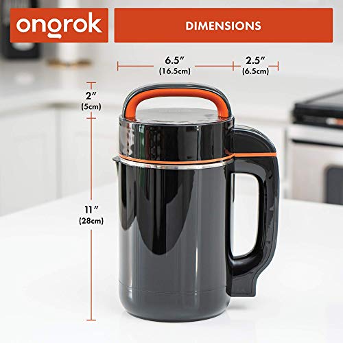 ONGROK Butter Maker & Oil Infuser Machine - Sleek Butter Machine with Simple Functionality, Electric Tincture Machine Kit for Edible Herbal Oil with all Accessories (Large)