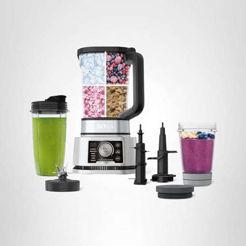 Ninja Foodi Power Blender & Food Processor, 6 Functions, Silver, SS351