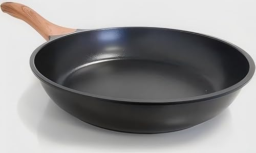 YYJINGYOU Nonstick Frying Pan, Skillet with Lid, Induction Compatible (Pan with Lid 9 inch)