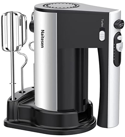 600W Powerful Hand Mixer Electric 10 Speed Powerful with Turbo