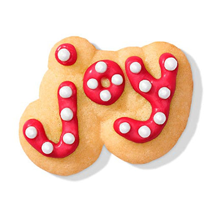 OXO Good Grips Cookie Press Holiday Disk Set, Metallic