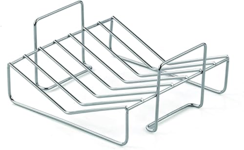 Cooks Standard Stainless Steel Roaster Pan with V-Shaped Rack, Inner 14-Inch x 11-Inch; Edge 15-Inch x 12-Inch; Turkey Roasting Pan Bakeware for Oven, Rectangular