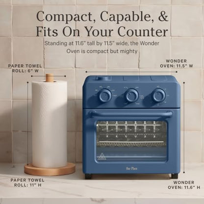 Our Place Wonder Oven, 6-in-1 Air Fryer & Toaster Oven, 2-Rack, 13 Qt