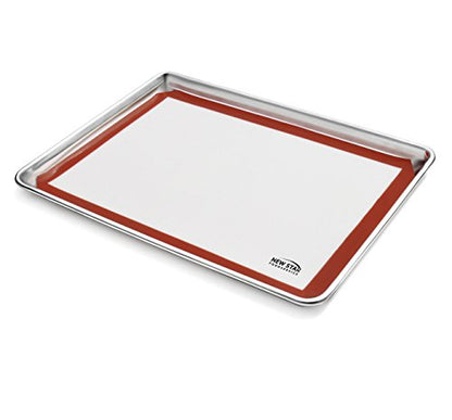 New Star Foodservice 36657 Commercial Grade Silicone Baking Mat Non Stick Pan Liner, 14 x 20 inch (Two-Thirds Size)