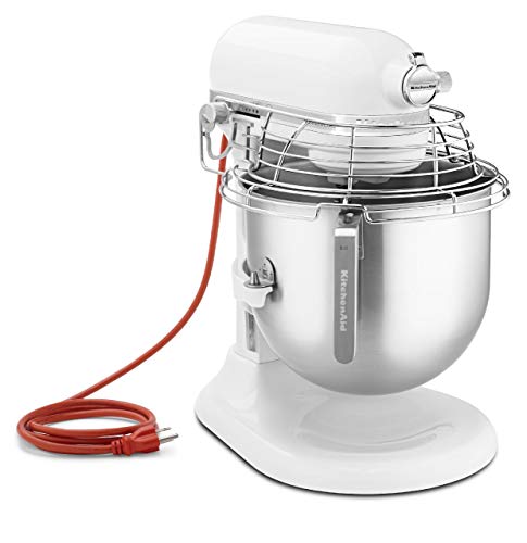 KitchenAid Commercial Series 8 Quart Bowl-Lift Stand Mixer with Stainless Steel Bowl Guard - KSMC895