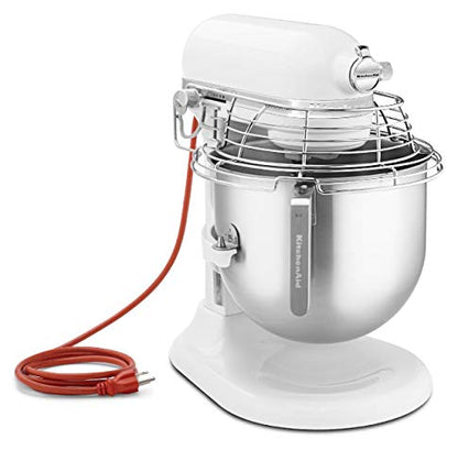 KitchenAid Commercial Series 8 Quart Bowl-Lift Stand Mixer with Stainless Steel Bowl Guard - KSMC895