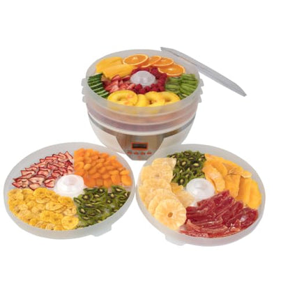 MasterChef Digital Food Dehydrator w 5 Large Trays and Temperature Controls