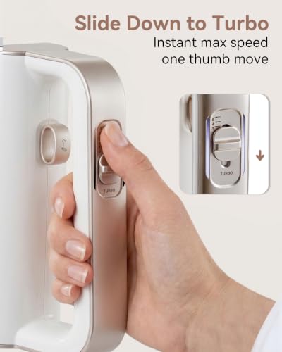 Hand Mixer Electric Handheld, 950W Peak Powerful, UL Certified for Safety