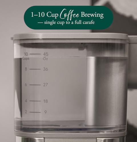 Café Specialty Drip Coffee Maker 10-Cup Glass Carafe, Hot or Iced, SCA