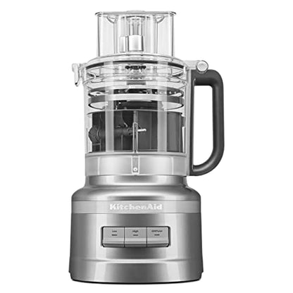 KitchenAid 13-Cup Food Processor, KFP1318, Contour Silver