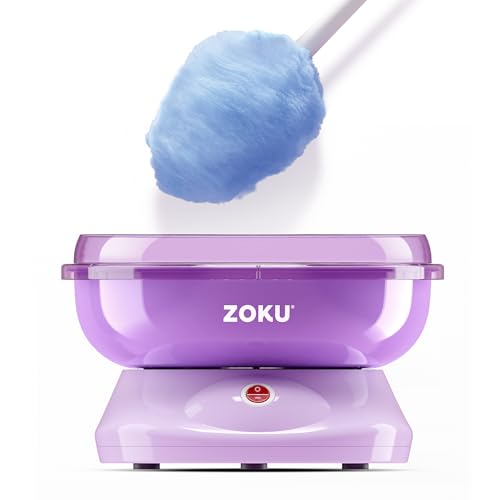 Koji by ZOKU Cotton Candy Maker Set, Countertop Machine with 10 Paper Cones