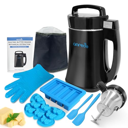 Anrede Herbal Decarboxylation and Butter Infusion Machine, Botanical Extractor and Infuser for Making Butter, Oil and Tinctures, Complete Accessories
