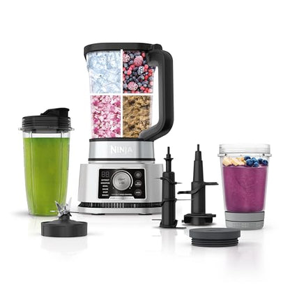 Ninja Foodi Power Blender & Food Processor, 6 Functions, Silver, SS351