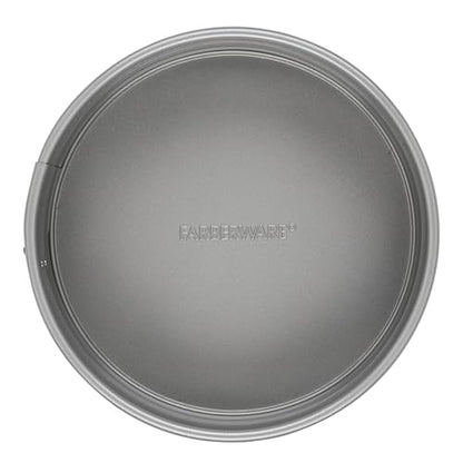 Farberware Nonstick Bakeware 9-Inch Round Springform Pan, Gray