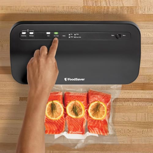 FoodSaver Preserve Vacuum Sealing System Starter Kit with Bags and Rolls