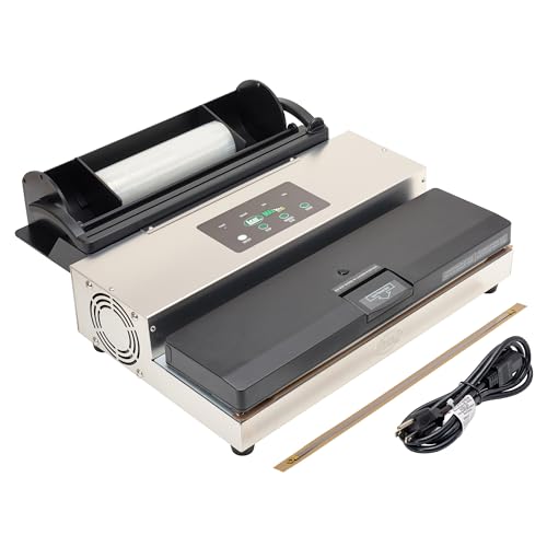 LEM Products MaxVac 500 Vacuum Sealer Machine, Heavy-Duty Aluminum