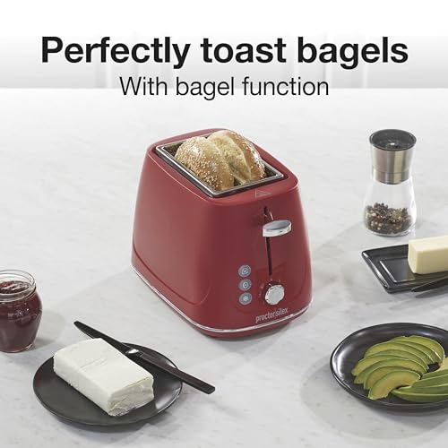 Proctor Silex 2 Slice Toaster With Bagel, Defrost & Cancel Buttons