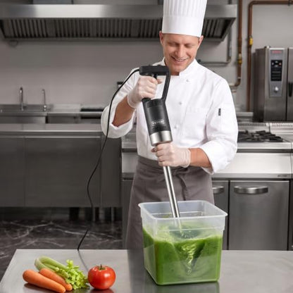 VEVOR Commercial Immersion Blender 750W 20" Heavy Duty Kitchen Hand Mixer
