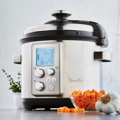 Breville Fast Slow Pro Pressure Cooker BPR700BSS, Brushed Stainless Steel