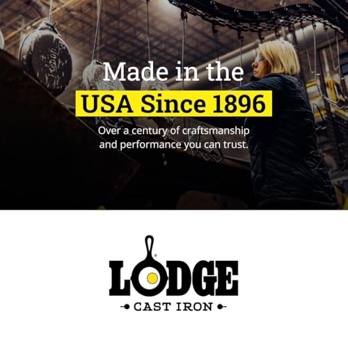 Lodge Seasoned Cast Iron Skillet Set 8, 10.25 & 12 Inches - PFAS-Free, Non-Toxic Cookware - Use with an Oven, Stove, Grill, or Campfire - Naturally Non-Stick & Oven Safe