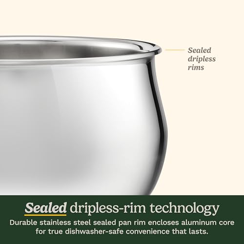 Cuisinart PureClad™ Triple Ply Stainless Steel 5.5 Qt. Saute Pan w/Cover