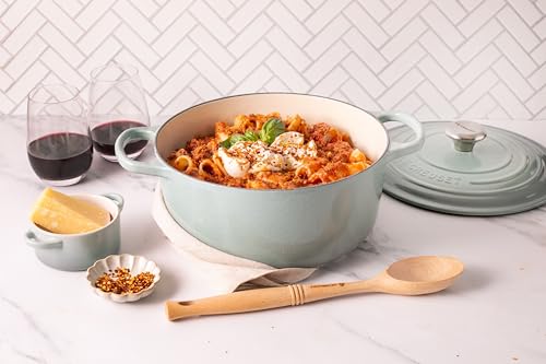 Le Creuset Enameled Cast Iron Signature, 9-Piece Cookware Set, Sea Salt