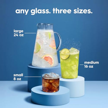 Sodastream Fountain |Soda Machine and Sparkling Water Maker Starter Kit (Silver/Black) With 60L CO2 Canister, Water Tank, 2 Flavor Connectors and Pepsi Zero Flavor