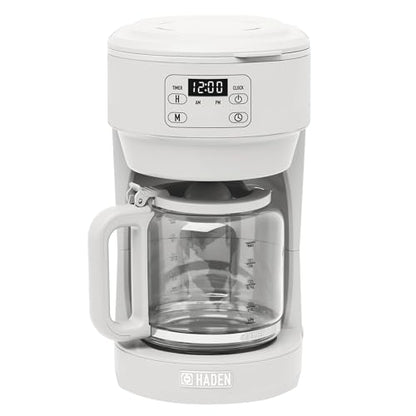 Haden Chelsea 10 Cup Digital Coffee Maker with Glass Carafe