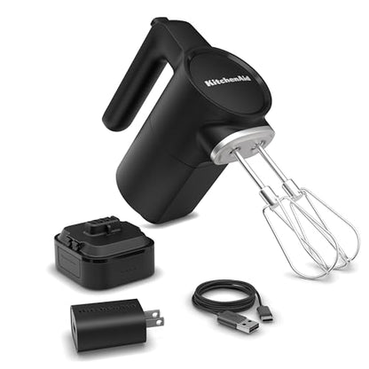 KitchenAid Go Cordless Hand Mixer, battery included, KHMR762