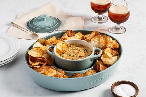 Le Creuset Stoneware Mini Round Cocotte, 24 oz., Shallot