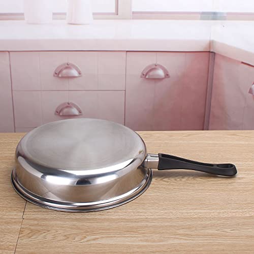 Simpli-Magic 12 Piece Stainless Steel Cookware Set, Silver