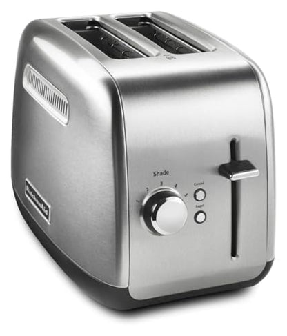 KitchenAid 2-Slice Toaster with Manual Lift Lever, KMT2115, Stainless Steel