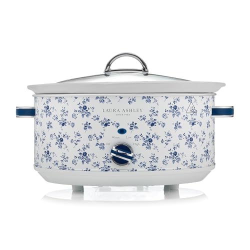 VQ- Laura Ashley 6.8 Quart Slow Cooker - China Rose