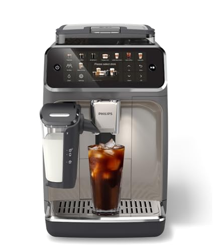 PHILIPS 5500 Series Fully Automatic Espresso Machine, LatteGo Milk System