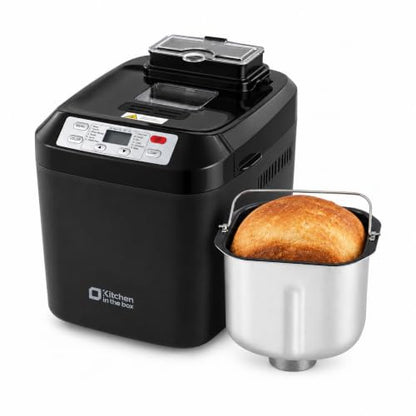 Kitchen in the Box Bread Maker, 2LB Bread Machine with Auto Nut Dispenser