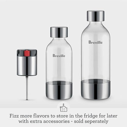 Breville InFizz Fusion Sparkling Drink Carbonator, Olive Tapenade