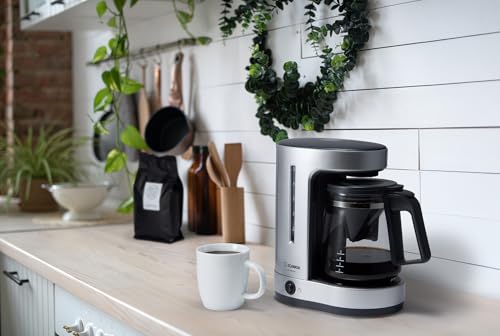 Zojirushi EC-DAC50SZ ZUTTO Coffee Maker 5 Cups, Silver, PFAS-free