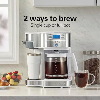 Hamilton Beach 2-Way Programmable Coffee Maker & Single Serve Coffee Maker