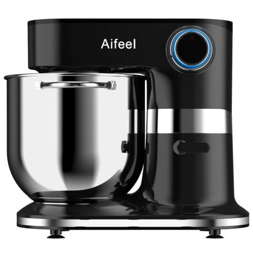 Aifeel 10.5QT Stand Mixer, 900W Electric Tilt-Head Kitchen Mixer Black