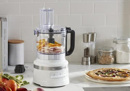 KitchenAid 7-Cup Food Processor, White, KFP0718