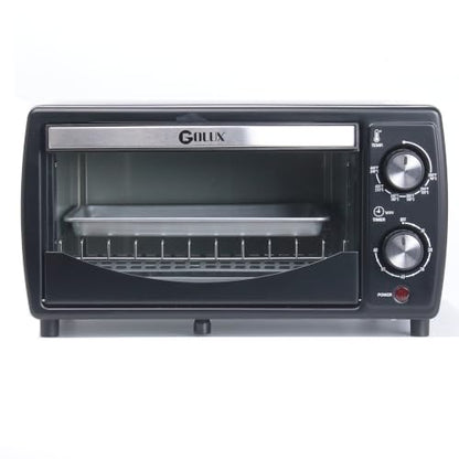 GOLUX 9.6L 4 Slices Countertop Toaster Oven 9.6L 4 Slices Compact Size