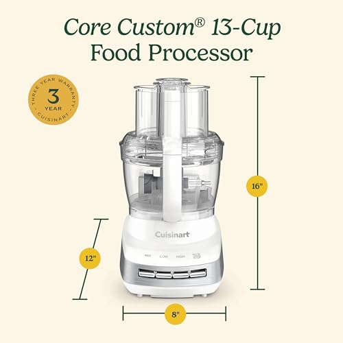 Cuisinart FP-130 13-Cup Multifunctional Food Processor White