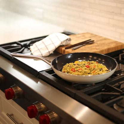 TeChef ValenCera Collection | Ceramic Nonstick Cookware Set, Free of PFAS, PTFE, PFOA, Made in Korea (6-Piece Set)