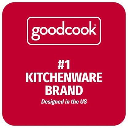 Good Cook Can Opener, Safe Cut Manual Can Opener, no Sharp Can Edges, Black