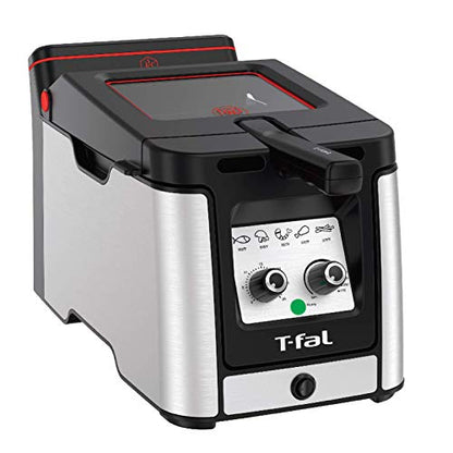T-fal FR600D5A Electric Deep Fryer with Basket, 3.5L Oil, 1800W, Odor Filtration
