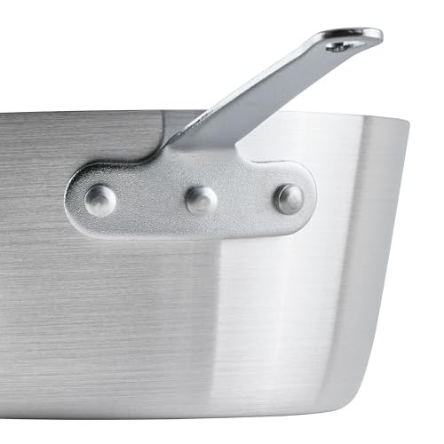 Winco Heavy-Duty Aluminum Tapered Sauce Pan, 3mm, 3.75 Quart