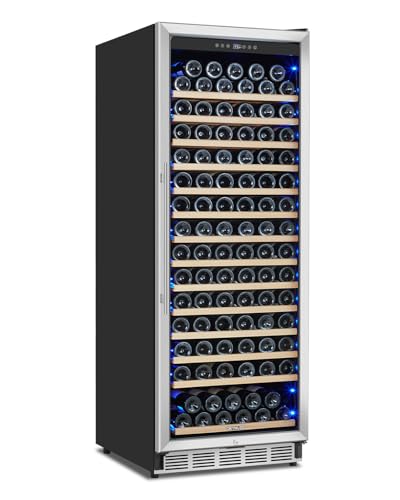 ORYMUSE 180 Bottle Wine Fridge, 24 Inch Built-In Wine Cooler