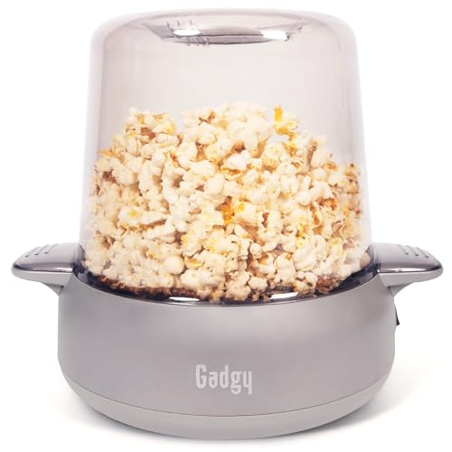 Gadgy Premium Popcorn Maker Machine 500W - 2-in-1 Serving Bowl Design